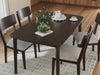 Mallenette Dining Table and 4 Chairs (Set of 5) - Dayton Discount Furniture