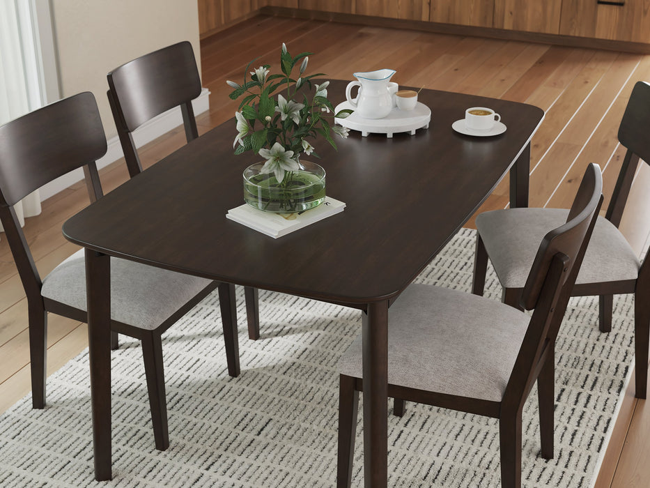 Mallenette Dining Table and 4 Chairs (Set of 5) - Dayton Discount Furniture
