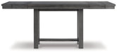 Myshanna Counter Height Dining Extension Table Counter Height Table Ashley Furniture