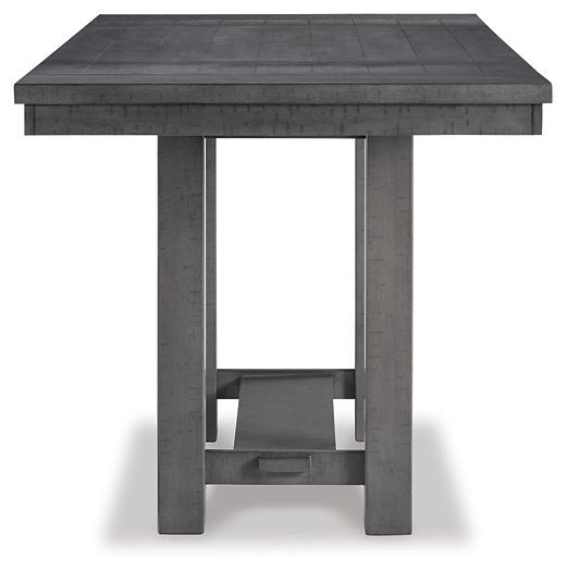 Myshanna Counter Height Dining Extension Table Counter Height Table Ashley Furniture