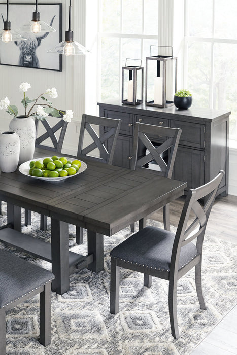 Myshanna Dining Set Barstool Set Ashley Furniture