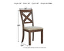 Moriville Dining Chair Dining Chair Ashley Furniture