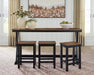 Wildenauer Counter Height Dining Table and 3 Barstools Set - Dayton Discount Furniture