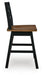 Wildenauer Counter Height Swivel Barstool - Dayton Discount Furniture