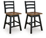 Wildenauer Counter Height Swivel Barstool - Dayton Discount Furniture