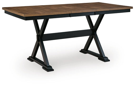 Wildenauer Counter Height Butterfly Extension Table - Dayton Discount Furniture
