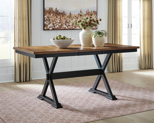 Wildenauer Counter Height Butterfly Extension Table - Dayton Discount Furniture