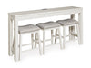 Robbinsdale Counter Height Dining Table and 3 Barstools Set - Dayton Discount Furniture