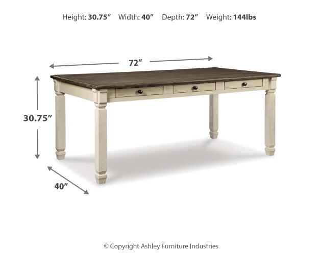 Bolanburg Dining Table - Dayton Discount Furniture