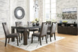 Hyndell 8-Piece Dining Package Dining Set Ashley Furniture