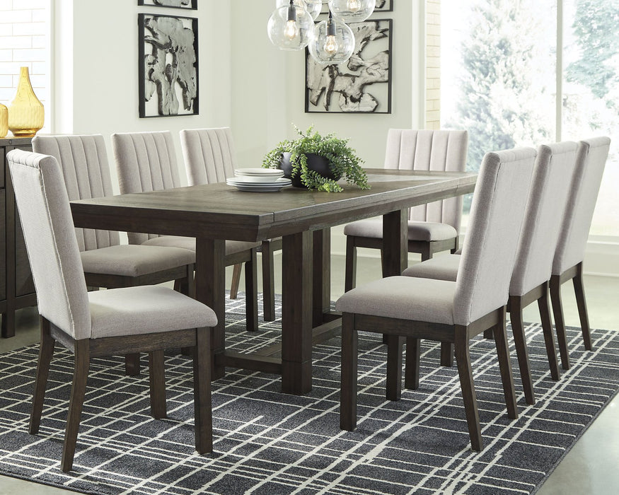 Dellbeck 9-Piece Dining Package Dining Set Ashley Furniture