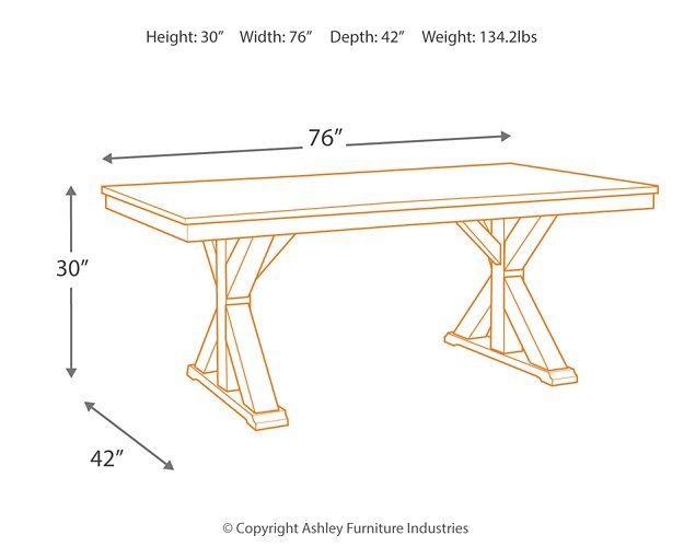 Grindleburg Dining Table Dining Table Ashley Furniture