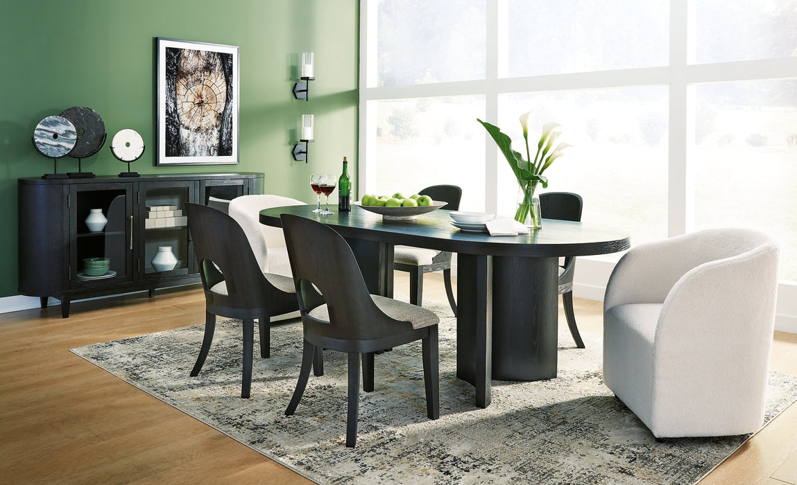 Rowanbeck Dining Package Dining Room Set Ashley Furniture