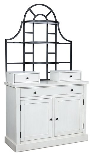 Greddinton Baker's Rack Hutch Ashley Furniture
