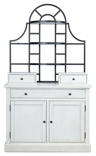 Greddinton Baker's Rack Hutch Ashley Furniture
