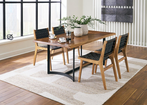 Fortmaine Dining Package Casual Seating Set Ashley Furniture