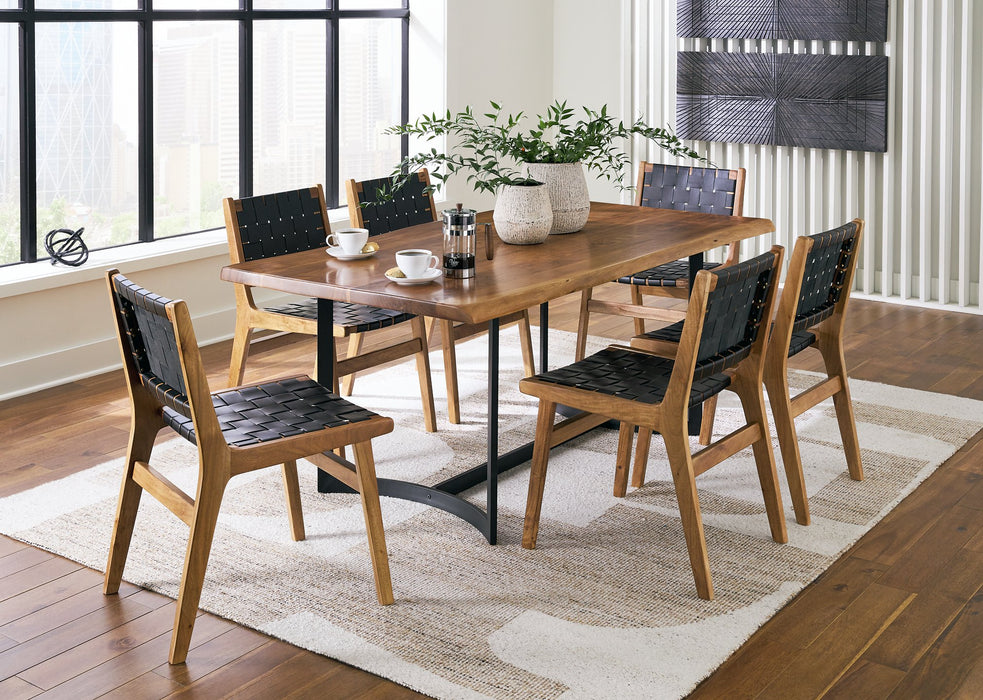 Fortmaine Dining Package Casual Seating Set Ashley Furniture