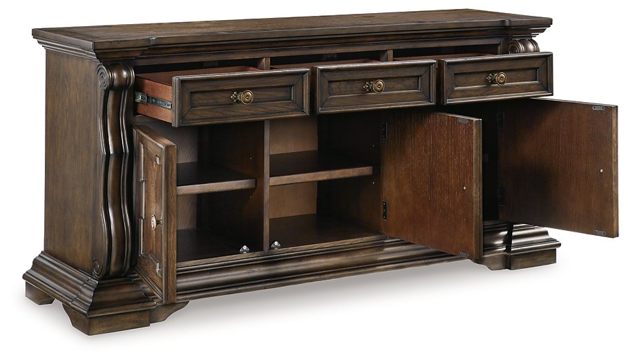 Maylee Dining Buffet and Hutch Buffet Ashley Furniture