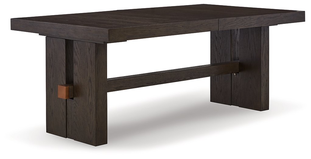 Burkhaus Dining Extension Table Dining Table Ashley Furniture