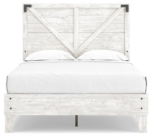 Shawburn Crossbuck Panel Bed Bed Ashley Furniture