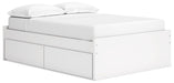 Onita Bed with 1 Side Storage Bed Ashley Furniture