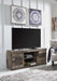 Derekson TV Stand with Electric Fireplace TV Stand Ashley Furniture