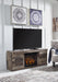 Derekson TV Stand with Electric Fireplace TV Stand Ashley Furniture