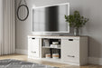 Vaibryn 60" TV Stand with Electric Fire Place TV Stand Ashley Furniture