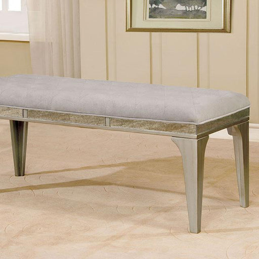 DIOCLES Silver/Light Gray Bench Bench FOA East