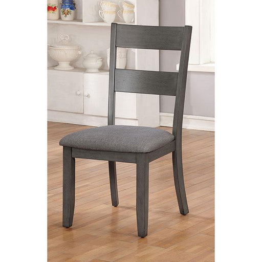 Juniper Gray Side Chair (2/CTN) Dining Chair FOA East