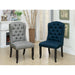 SANIA Antique Black Wingback Chair (2/CTN) Dining Chair FOA East