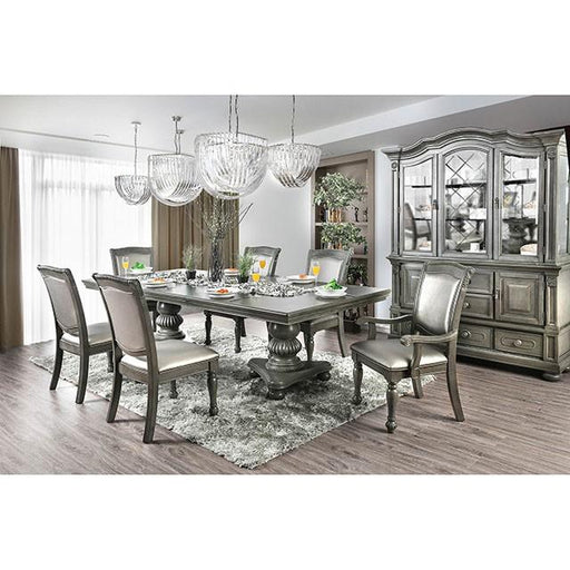 Alpena Gray Dining Table Dining Table FOA East