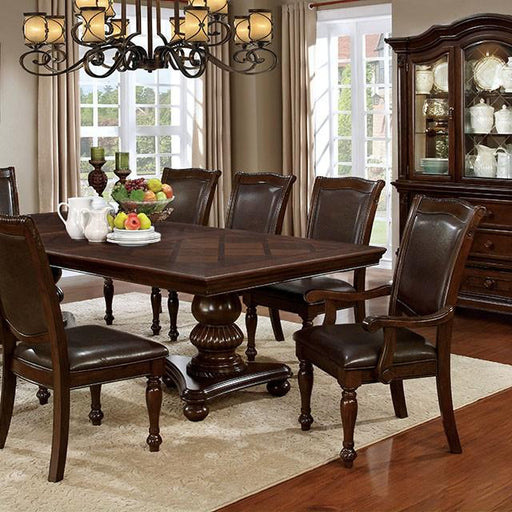 Alpena Brown Cherry Dining Table Dining Table FOA East