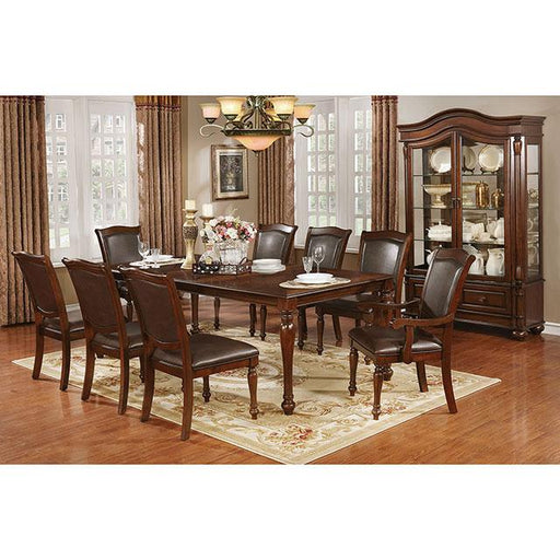 Sylvana Brown Cherry Dining Table Dining Table FOA East