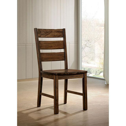 Dulce Walnut Side Chair (2/CTN) Dining Chair FOA East