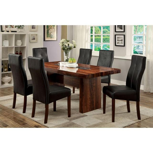 BONNEVILLE I Brown Cherry Dining Table Dining Table FOA East