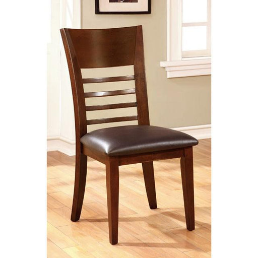 HILLSVIEW I Brown Cherry Side Chair (2/CTN) Dining Chair FOA East
