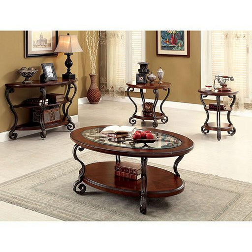 MAY Brown Cherry End Table End Table FOA East