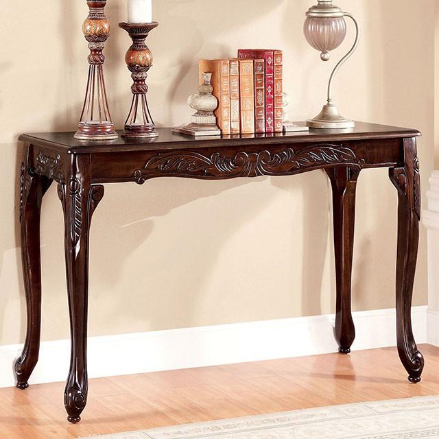 Cheshire Dark Cherry Sofa Table Sofa Table FOA East