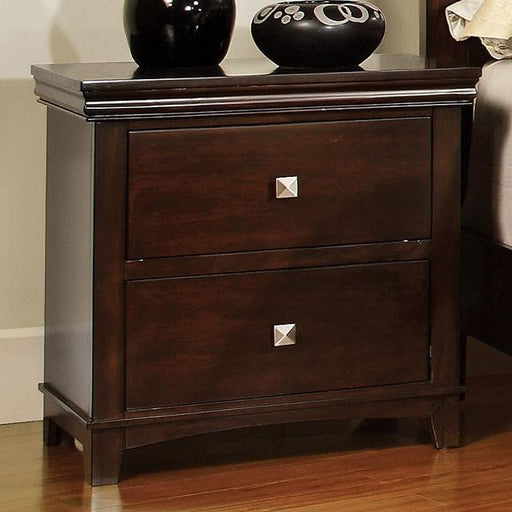 Spruce Brown Cherry Night Stand Nightstand FOA East