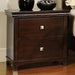 Spruce Brown Cherry Night Stand Nightstand FOA East