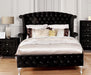 Alzire Black E.King Bed Bed FOA East