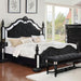 Azha Black Queen Bed Bed FOA East