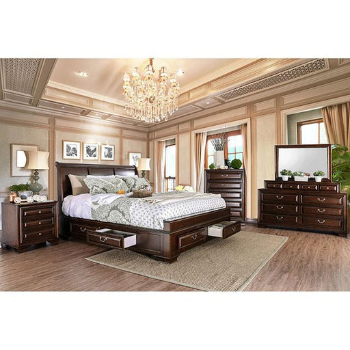 Brandt Brown Cherry Cal.King Bed Bed FOA East
