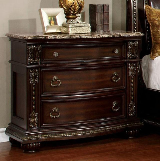 Fromberg Brown Cherry Night Stand Nightstand FOA East