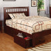 Carus Cherry Twin Bed Bed FOA East