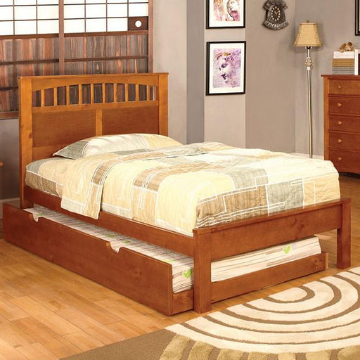 Carus Oak Full Bed Bed FOA East