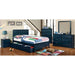 PRISMO Blue Night Stand Nightstand FOA East