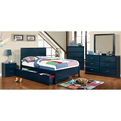 PRISMO Blue Full Bed Bed FOA East