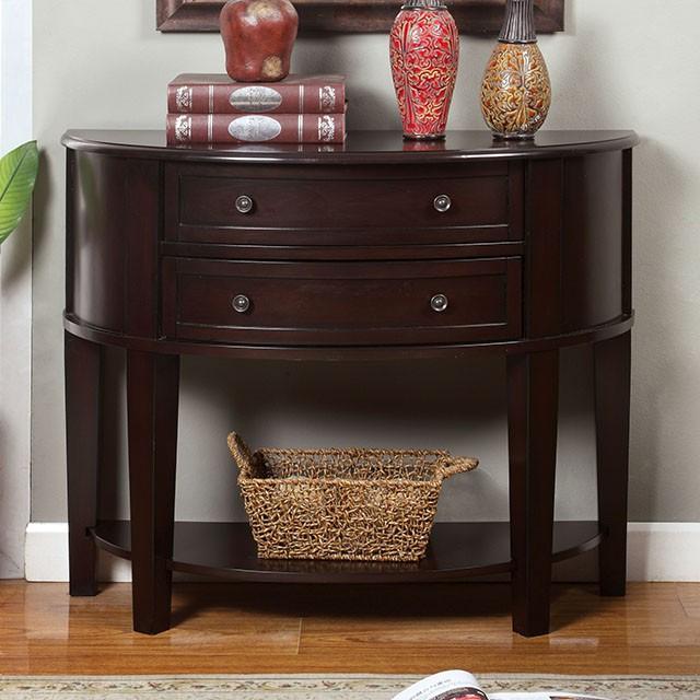 Chanti Espresso Side Table End Table FOA East